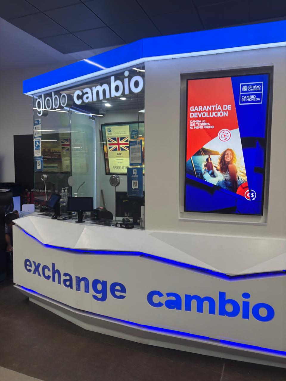 Globo Cambio - Aeropuerto
